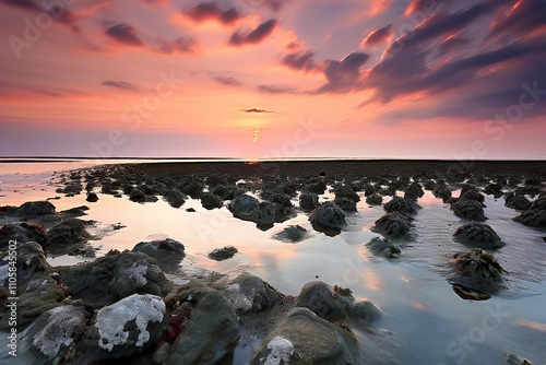 oyster beds large shallow oyster beds thrive in the nutrient ric photo