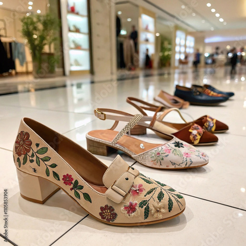 Elegant and modern women's shoes