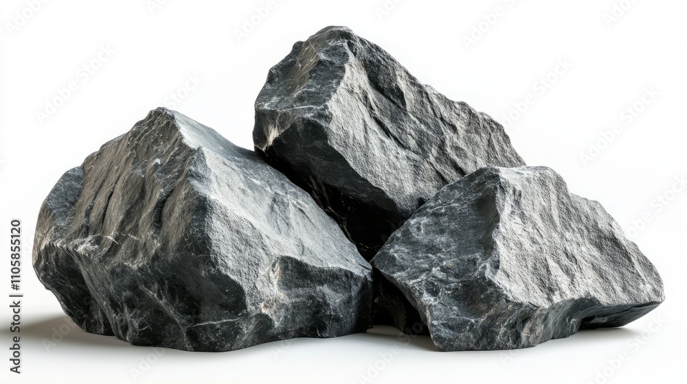 stone, rock isolated on white stone, rock isolated on white