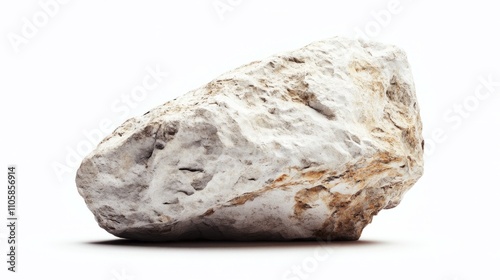 stone, rock isolated on white