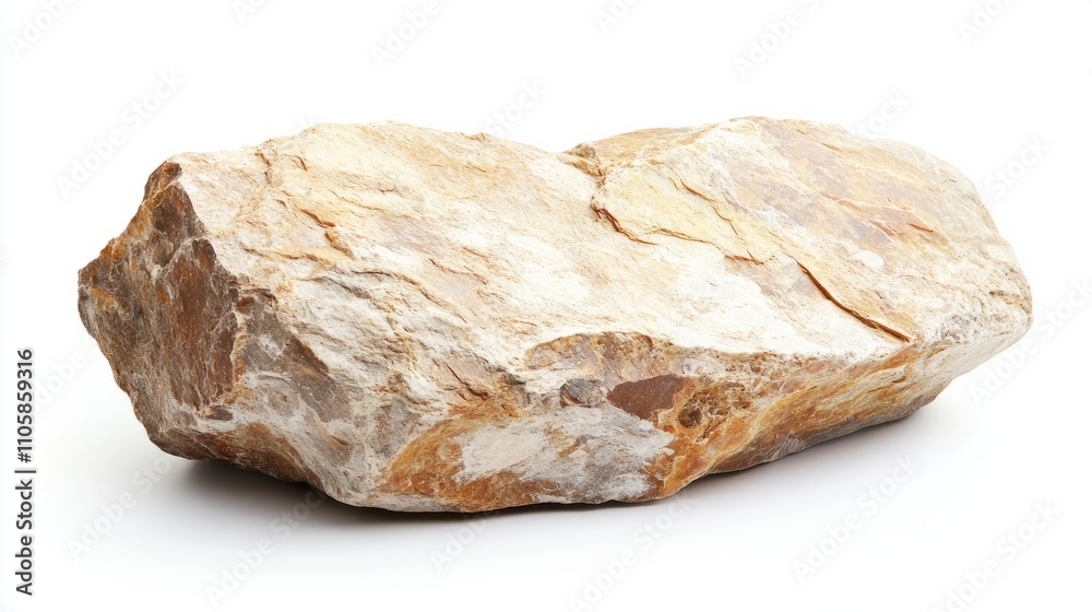 stone, rock  isolated on white