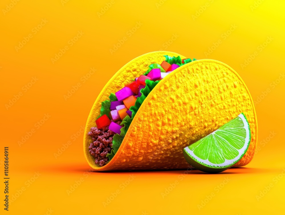 Delicious taco preparation vibrant kitchen food photography bright environment close-up view culinary delight Delicious taco preparation vibrant kitchen food photography bright environment close-up view culinary delight