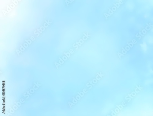 Abstract light blue watercolor for background