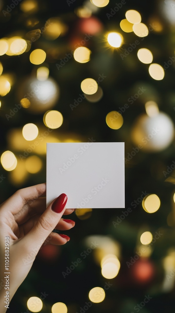 Mockup of Blank Cards for Wedding Stationery Design With Hand Mockup of Blank Cards for Wedding Stationery Design With Hand