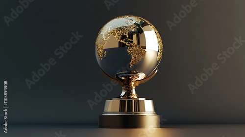 Golden Globe Award Representing Global Achievement photo