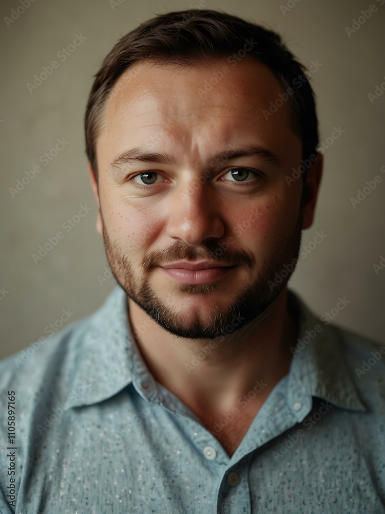 Dad and baby together.