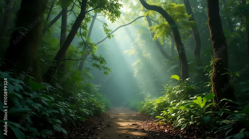 The dense tropical jungles The dense tropical jungles