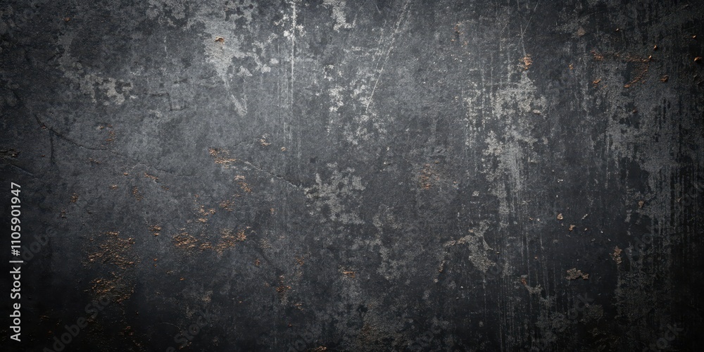 Fototapeta premium Dark Gray Textured Background with Subtle Metallic Accents