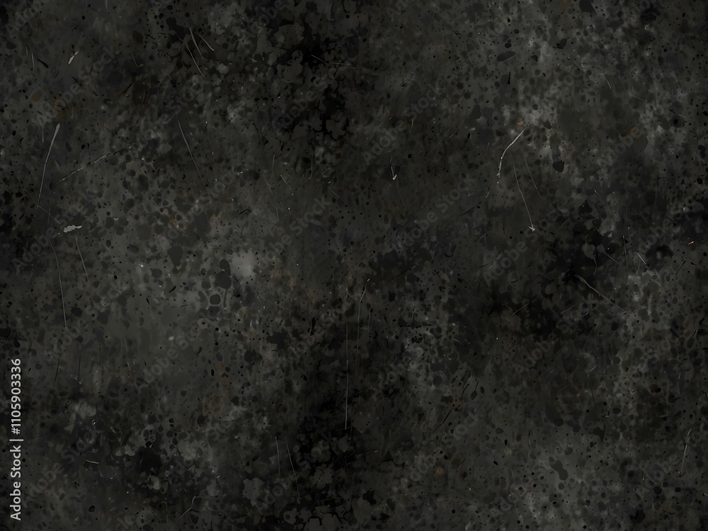 Fototapeta premium Dark gray grunge stone concrete pattern.