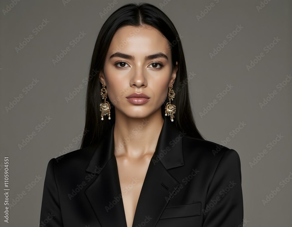 Portrait of confident businesswoman in office Portrait of confident businesswoman in office