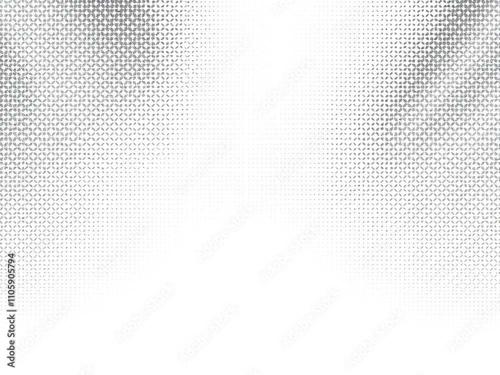 White background with an intricate abstract halftone pattern using gray, black, and beige colors, pattern, beige