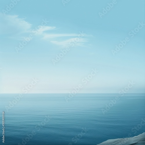 Wallpaper Mural Serene ocean view with calm blue waters. Torontodigital.ca