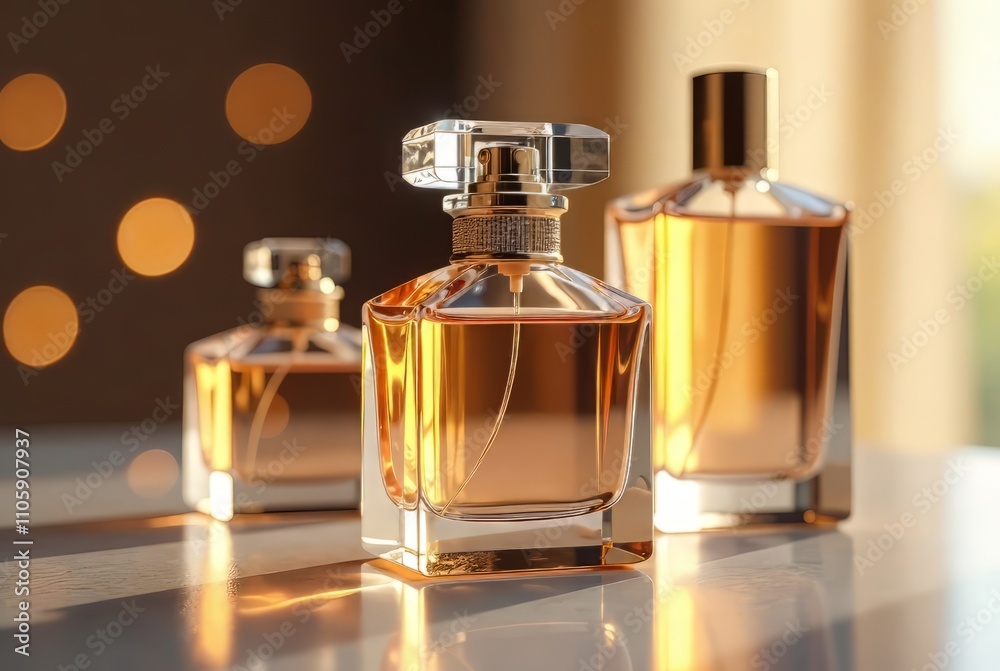 Luxurious Perfume & Cosmetics Bottles - High-End Beauty Ads Luxurious Perfume & Cosmetics Bottles - High-End Beauty Ads