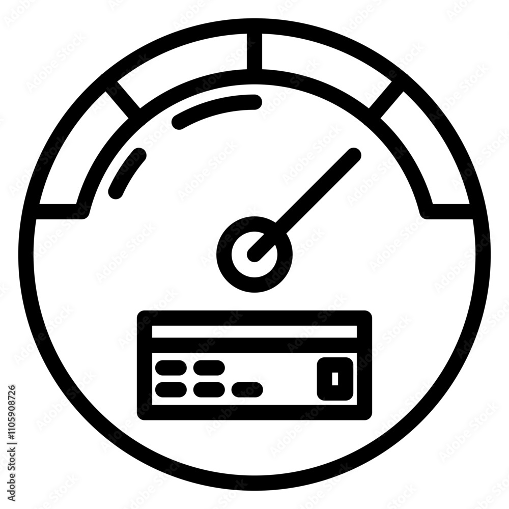 recession icon black line depiction of economic recession recession icon black line depiction of economic recession