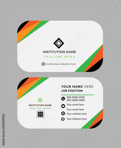 Business Card Design Template