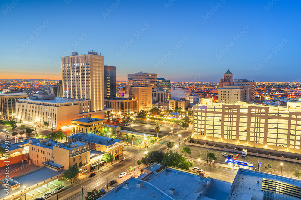 Obraz premium El Paso, Texas, USA