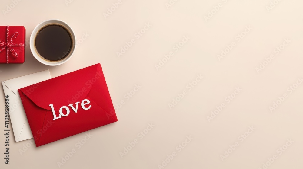 Red envelope with Red envelope with