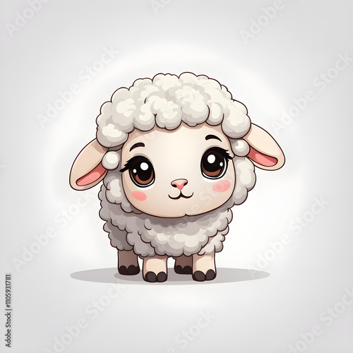 lamb cartoon illustration