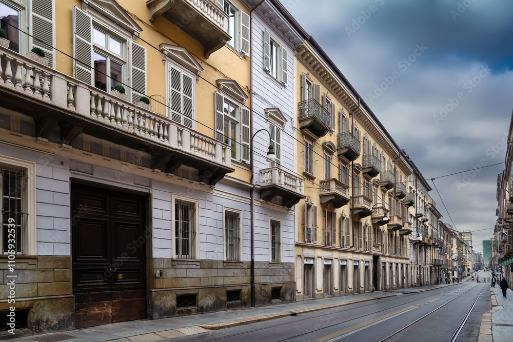 Street in Turin, Italy