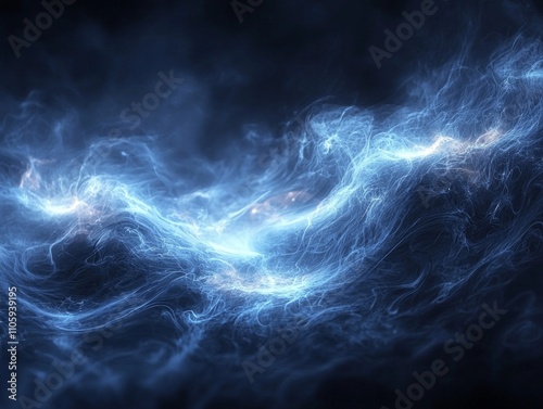 Captivating smoke patterns swirl and flow dark backdrop revealing otherworldly quality. intricate details showcase mesmerizing interplay light and form.