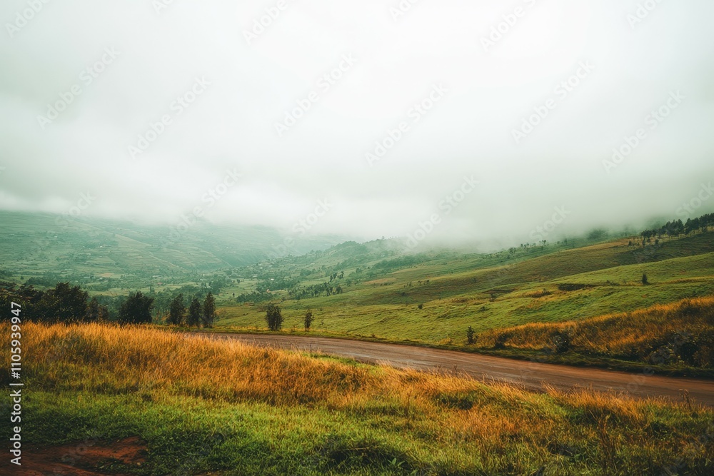 Obraz premium Alps - Kitzbühleralpen, Austria. Beautiful simple AI generated image