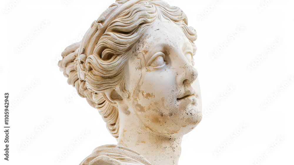 gypsum copy of ancient statue gypsum copy of ancient statue