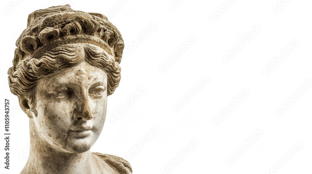 gypsum copy of ancient statue gypsum copy of ancient statue
