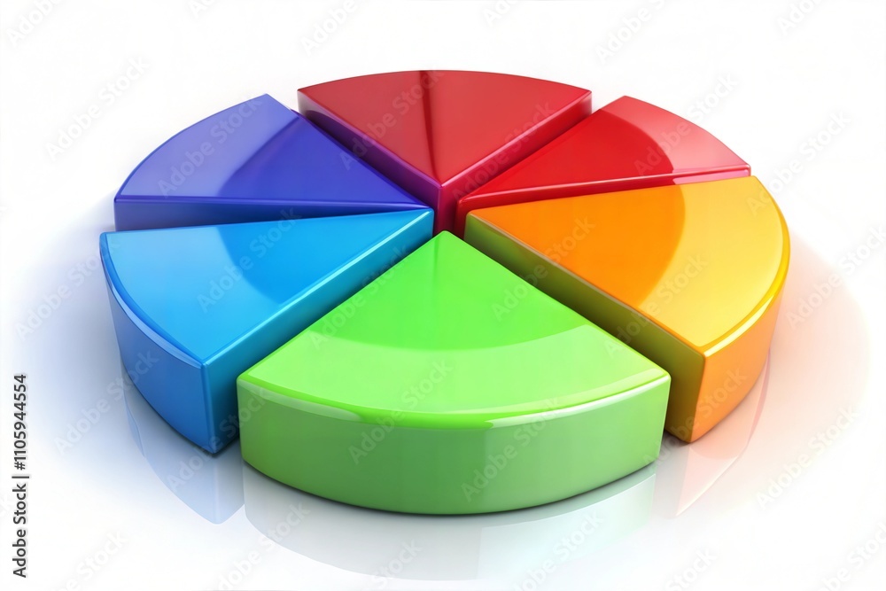 Obraz premium colorful chart