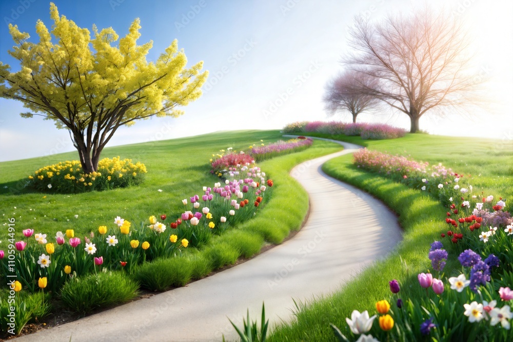 Obraz premium spring in the park