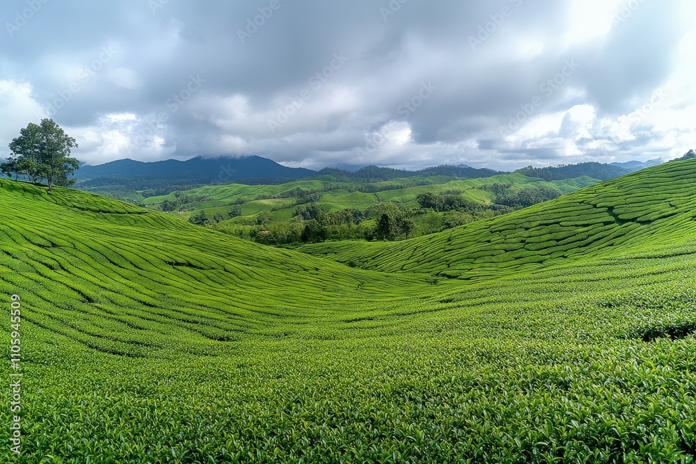 High-altitude drone shot capturing the geometric patterns of terraced agricultural fields. AI generated.. Beautiful simple AI generated image High-altitude drone shot capturing the geometric patterns of terraced agricultural fields. AI generated.. Beautiful simple AI generated image
