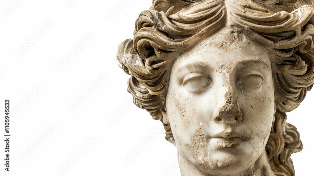 gypsum copy of ancient statue gypsum copy of ancient statue