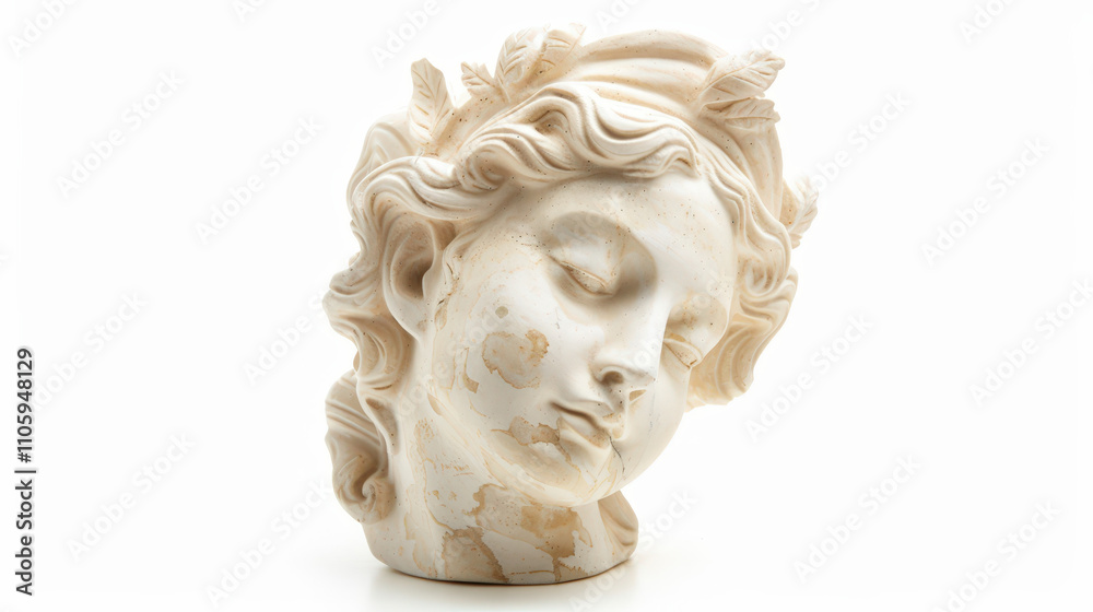 gypsum copy of ancient statue gypsum copy of ancient statue