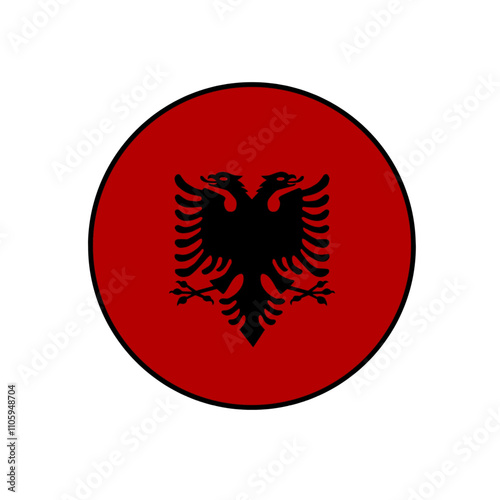flag of albania