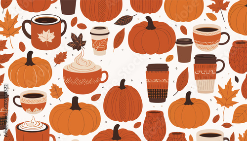 Adobe Illustrator Artwork, orange colors, pumpkin, 