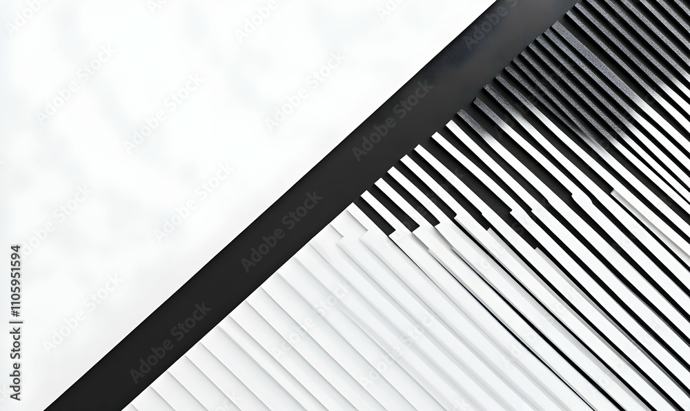 Abstract monochrome background featuring contrasting black and white vertical stripes, creating a dynamic and modern design ideal for websites, presentations, and print media. Abstract monochrome background featuring contrasting black and white vertical stripes, creating a dynamic and modern design ideal for websites, presentations, and print media.