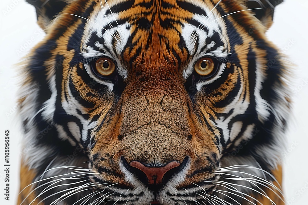 Naklejka premium essence and details of a wild animal