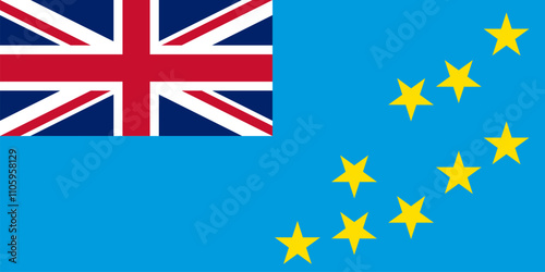 Flag of Tuvalu photo