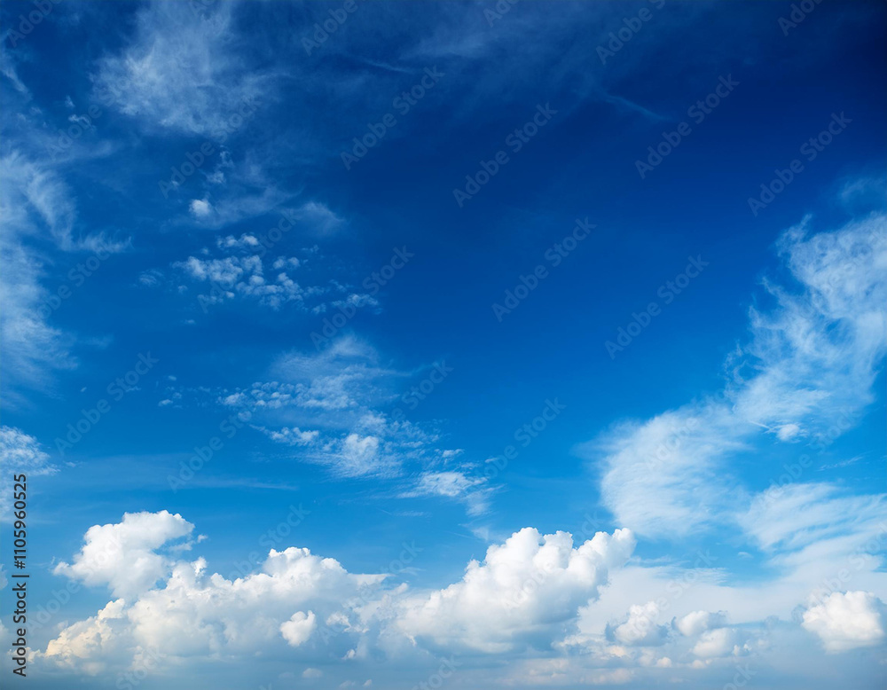 Fototapeta premium Beautiful sky background - Sunset Sunrise sky