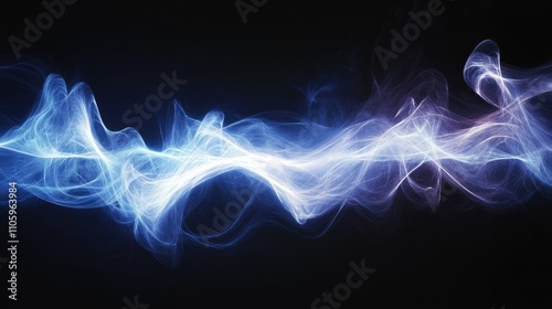 Electric abstract waves pulse with energy