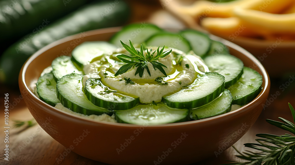 Cucumber and Herb Dip: A Simple and Refreshing Snack or Appetizer Cucumber and Herb Dip: A Simple and Refreshing Snack or Appetizer