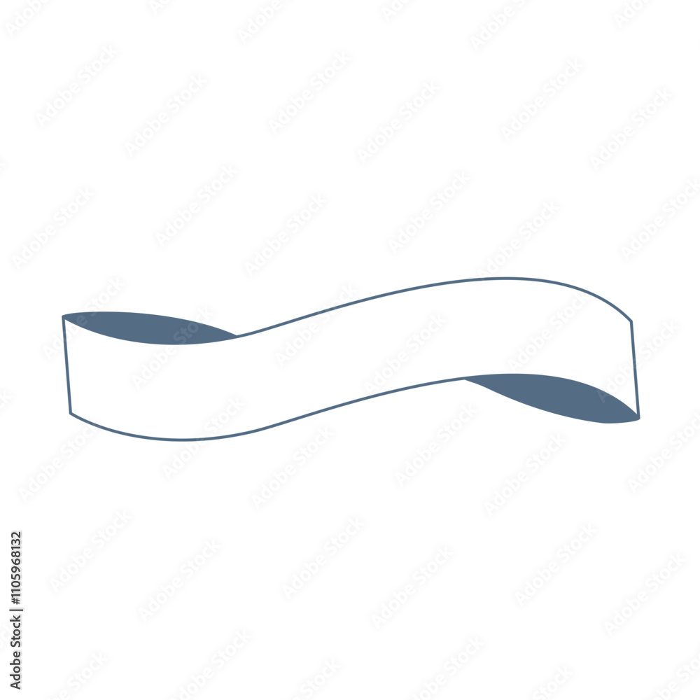 Ribbon Outline Labels Banner Note Ribbon Outline Labels Banner Note