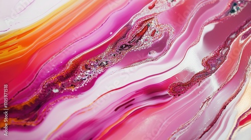 Energetic abstract patterns in vivid display
