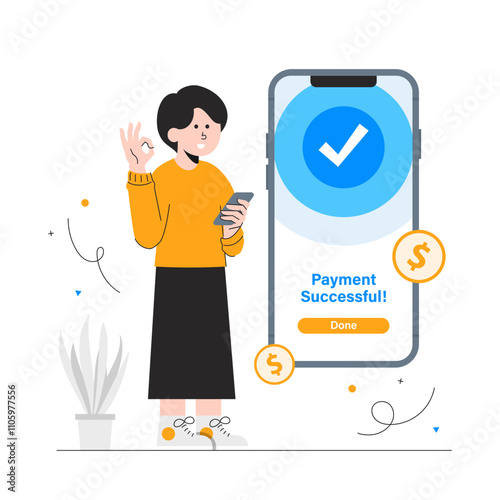 Payment Successful Illustrations