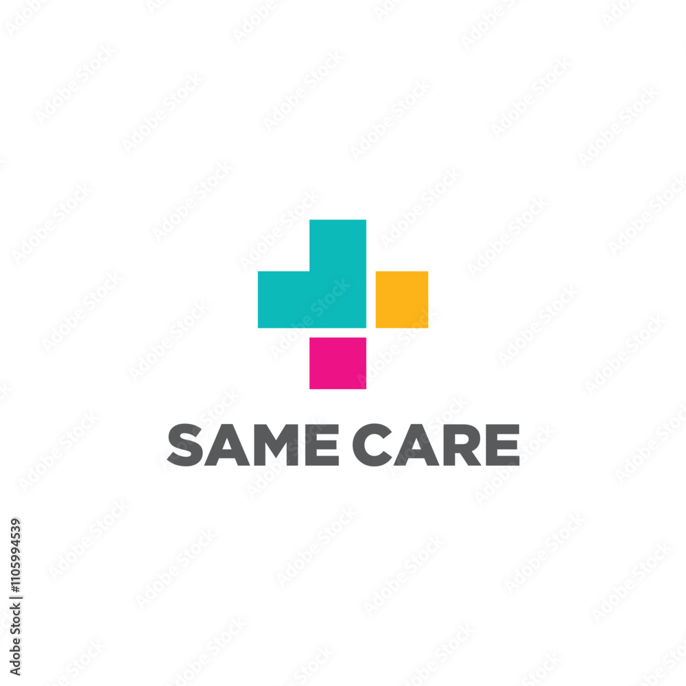 Same Care Logo Vector Simple Icon Same Care Logo Vector Simple Icon