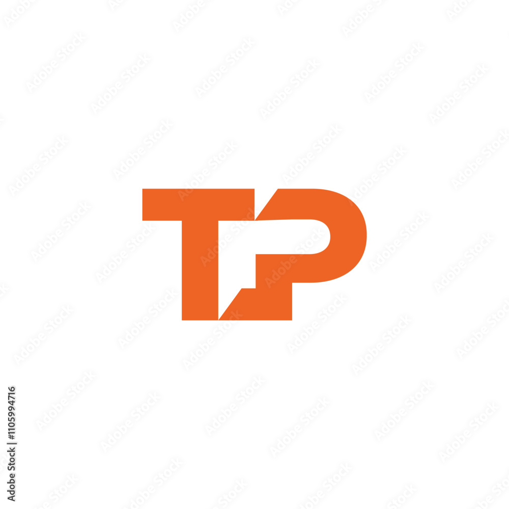 Logo TP Simple Minimalist Logo TP Simple Minimalist
