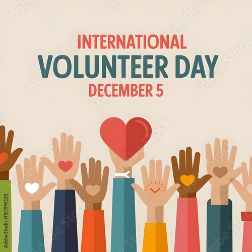 International volunteer day 5 December photo