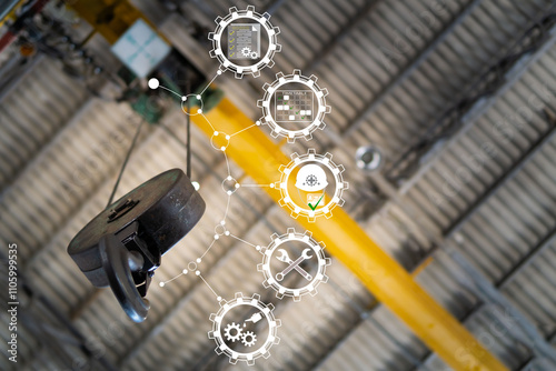 Inspection and maintenance of overhead cranes by mechanical engineers according to the time period in the repair schedule, customer satisfaction assessment, billing, crane photography in the factory.