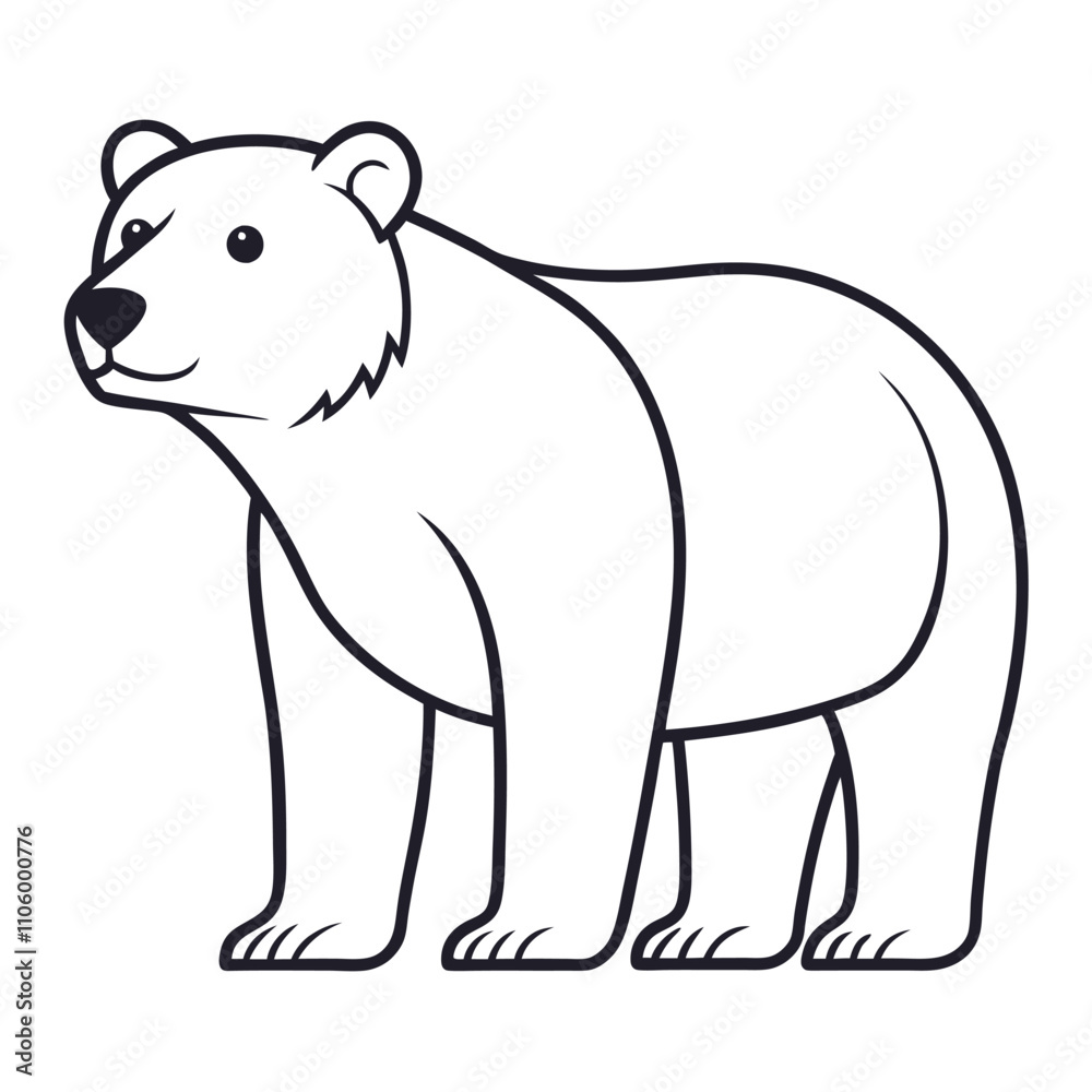 polar bear vector illustration polar bear vector illustration