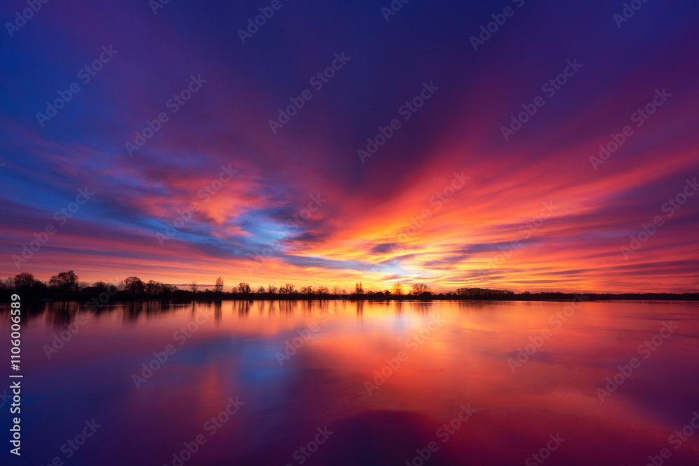 Obraz premium lever de soleil incroyable