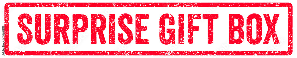 Surprise Gift Box Stamp Transparent Seal, Red Grunge Surprise Gift Box Word Rubber Stamp Seal Surprise Gift Box Stamp Transparent Seal, Red Grunge Surprise Gift Box Word Rubber Stamp Seal